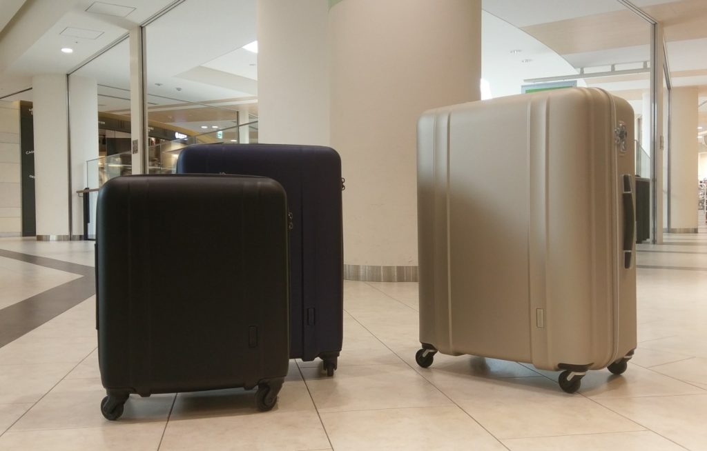 【画像】シフレの極軽スーツケース”ゼログラ”