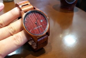 【画像】被らない木製腕時計盤面