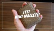 【レビュー】ITTIのミニ財布を使い始めて3ヶ月たったので感想を書きます